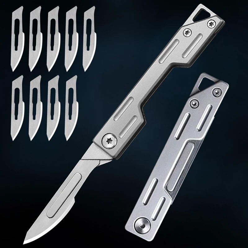 Craft Knife Set - Nóż składany Nóż kieszonkowy ze stali