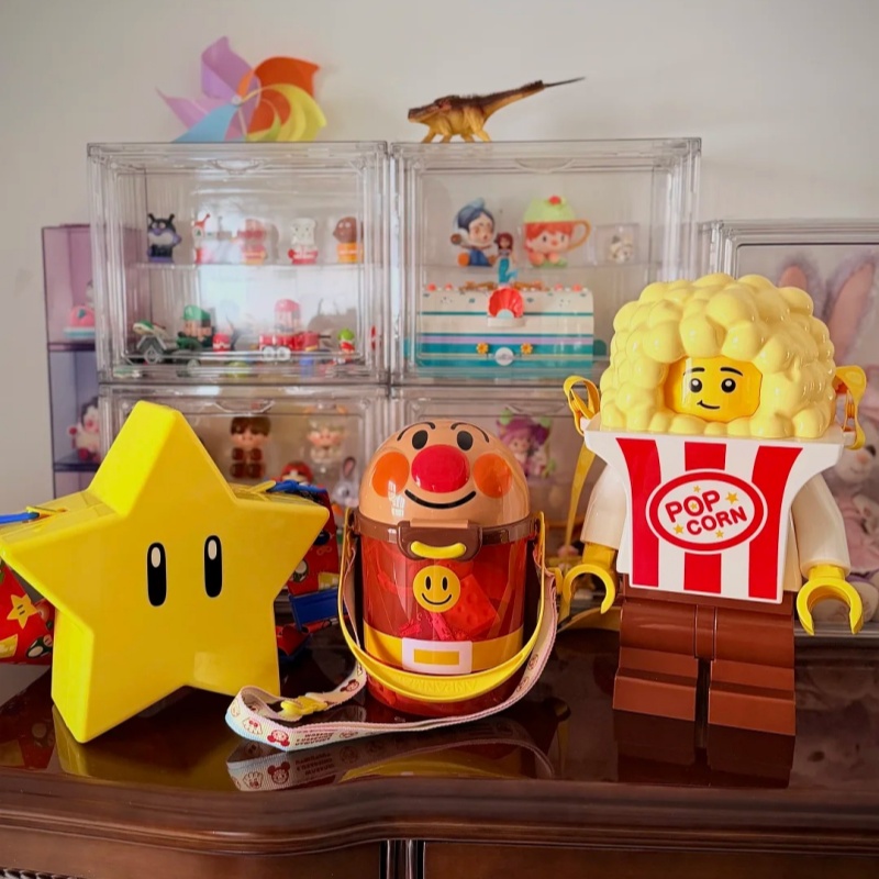 Cosplay Prop Building - Dostępny od ręki Pojemnik na popcorn