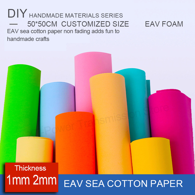 Cosplay Props Eva Foam - 10 szt. Grube 1mm 2mm Kolorowe