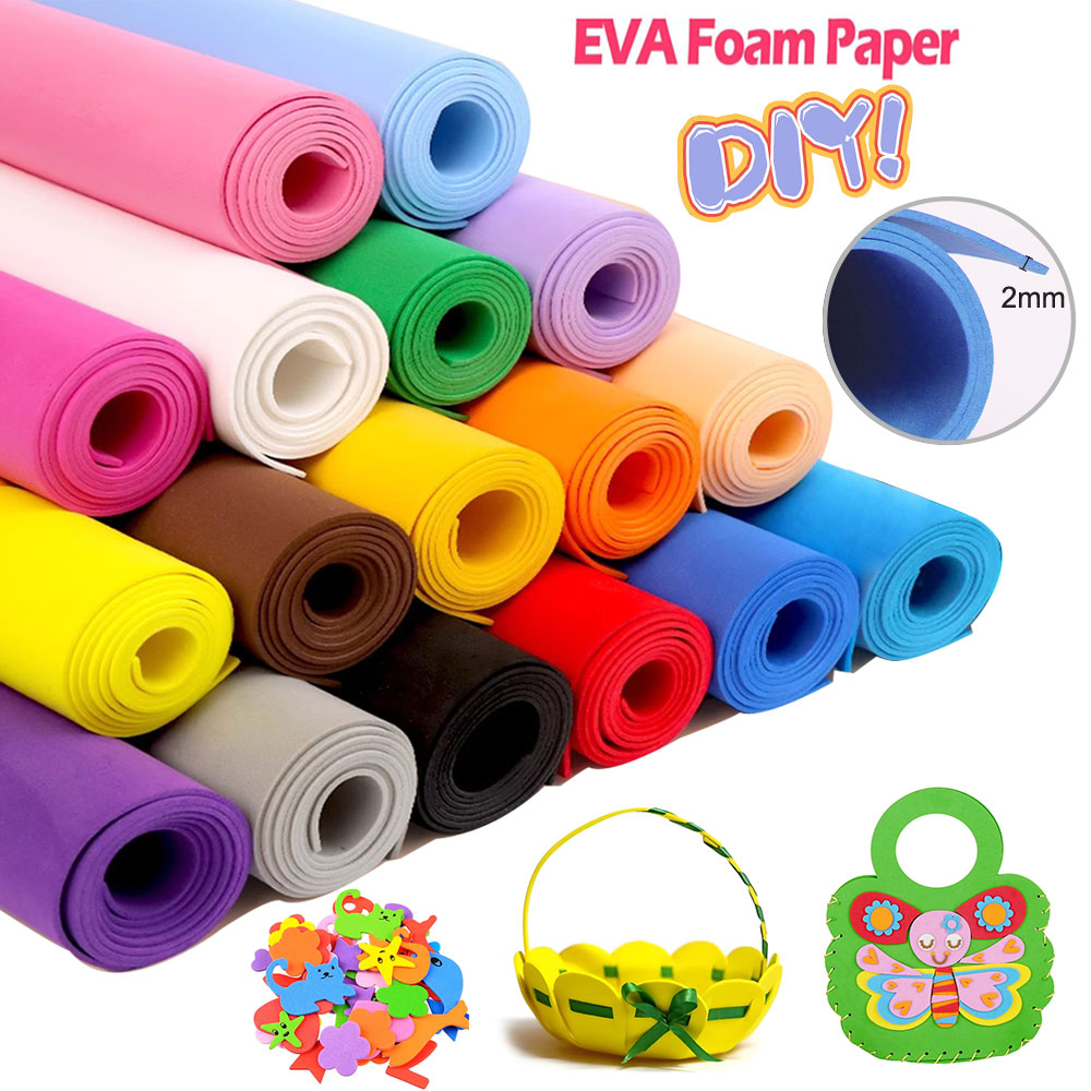 Cosplay Props Eva Foam - Grube, kolorowe arkusze pianki EVA o