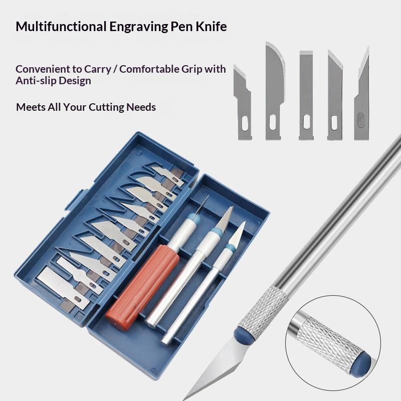 Zestaw 13-wielofunkcyjnych noż – Craft Knife Set recenzja i cena