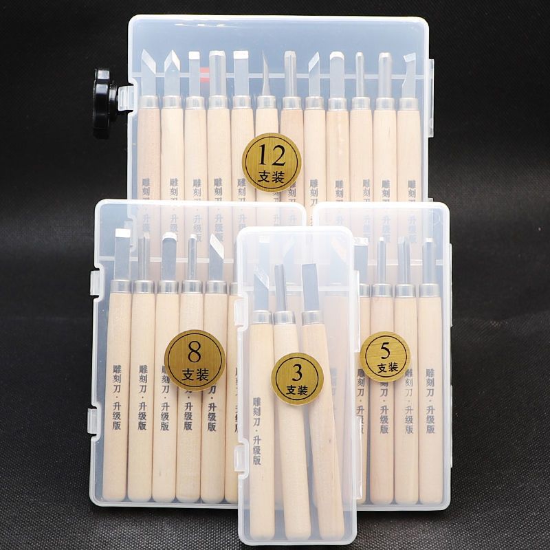 Zestaw noży do rzeźbienia, dre – Craft Knife Set recenzja i cena